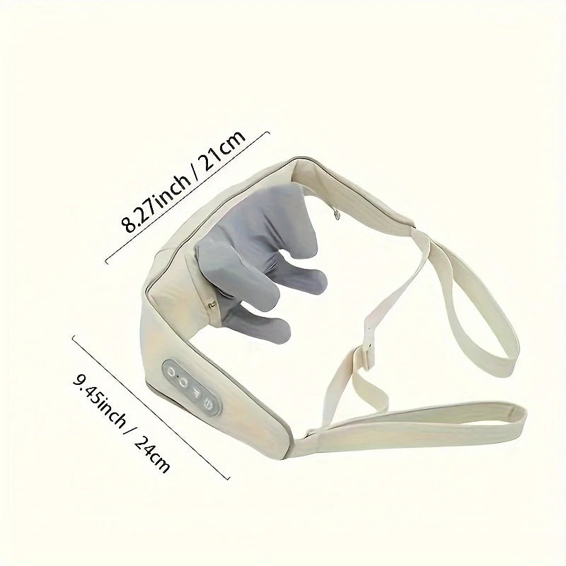 Ultimate Neck & Shoulder Massage Shawl - Heated Trapezius Massager for Relaxation and Relief