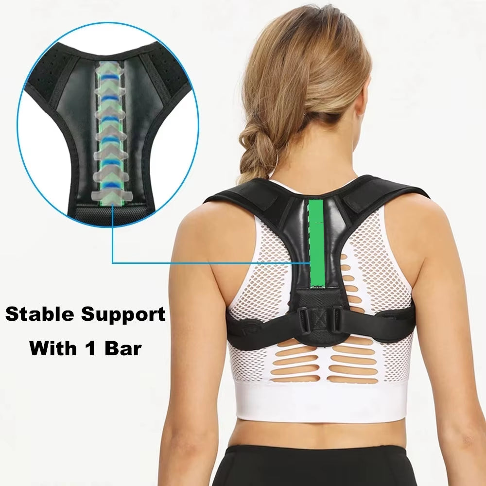 Posture Corrector Belt Adjustable Clavicle Spine Back Shoulder Lumbar Men Women Posture Correction Dropshipping