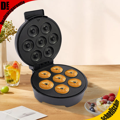 Donut Maker Maschine Mini 7 Loch Donut Maschine Für Kinderfreundli