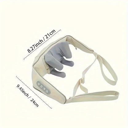 Ultimate Neck & Shoulder Massage Shawl - Heated Trapezius Massager for Relaxation and Relief