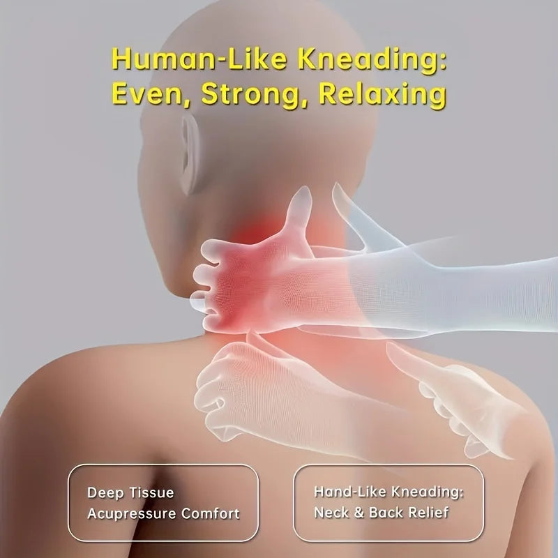 Ultimate Neck & Shoulder Massage Shawl - Heated Trapezius Massager for Relaxation and Relief