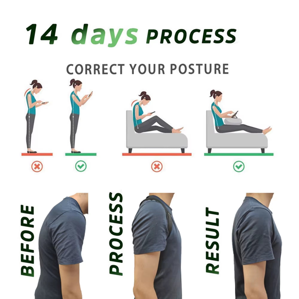 Posture Corrector Belt Adjustable Clavicle Spine Back Shoulder Lumbar Men Women Posture Correction Dropshipping