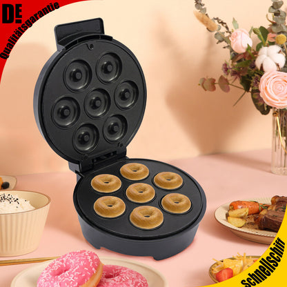 Donut Maker Maschine Mini 7 Loch Donut Maschine Für Kinderfreundli