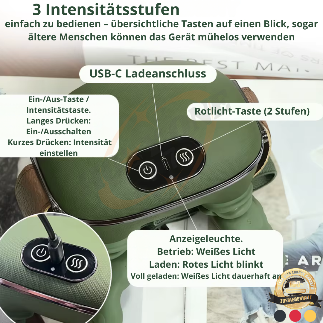 Bionischer Tiefengewebe-Massager für Nacken & Schultern