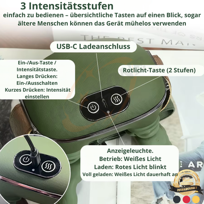Bionischer Tiefengewebe-Massager für Nacken & Schultern