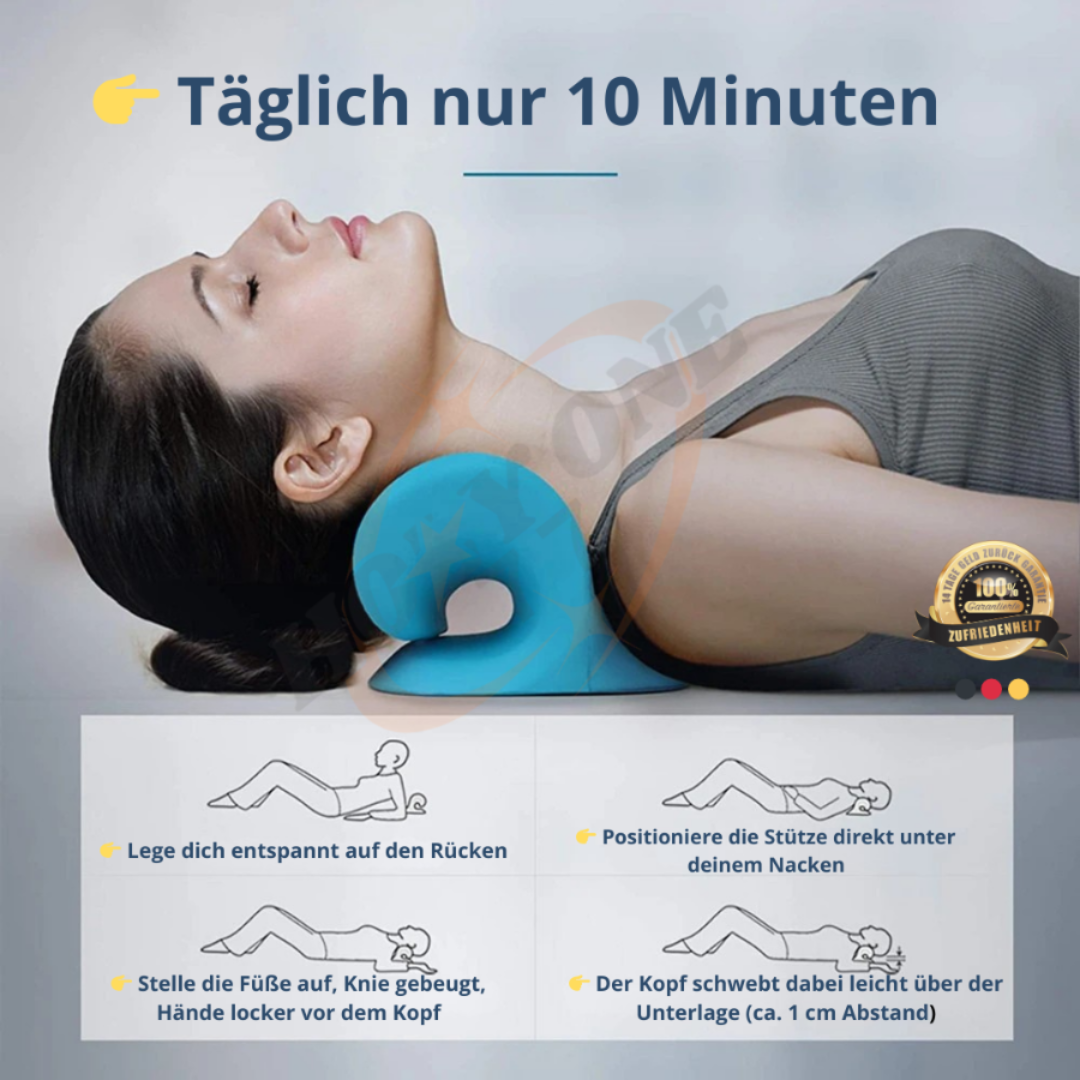 NeckDoc – Ergonomisches Kissen gegen Nacken- & Schulterbeschwerden
